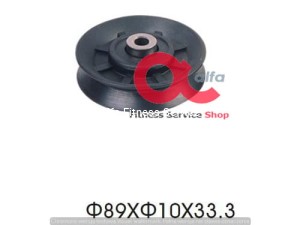 Rolka prowadząca linkę - średnica 89 mm x10mm x 33 mm