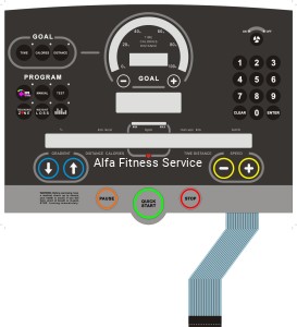 Membrana dotykowa bieżni Technogym Excite 700