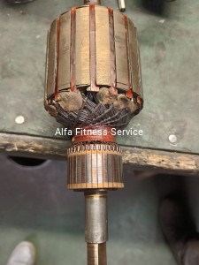 Naprawa silnika bieżni BH Fitness F9 Dual 