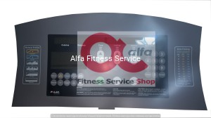 Naklejka na komputer bieżni Life Fitness 95 Ti (wersja angielska)